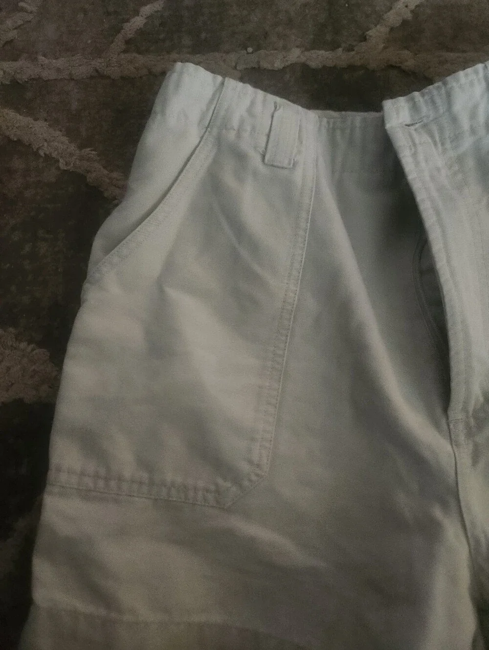 Columbia Classic Womens Khaki Cotton Shorts